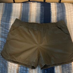 Olive Green Women's Shorts